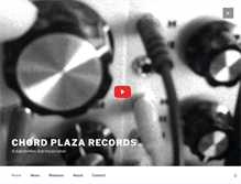 Tablet Screenshot of chordplazarecords.com
